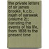 The Private Letters Of Sir James Brooke, K.C.B., Rajah Of Sarawak (Volume 2); Narrating The Events Of His Life, From 1838 To The Present Time