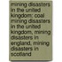 Mining Disasters In The United Kingdom: Coal Mining Disasters In The United Kingdom, Mining Disasters In England, Mining Disasters In Scotland