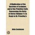a Vindication of the Doctrine of Scripture, and of the Primitive Faith, Concerning the Deity of Christ (Volume 1); in Reply to Dr. Priestley's