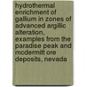 Hydrothermal Enrichment of Gallium in Zones of Advanced Argillic Alteration, Examples from the Paradise Peak and McDermitt Ore Deposits, Nevada by United States Government