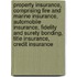 Property Insurance, Comprising Fire and Marine Insurance, Automobile Insurance, Fidelity and Surety Bonding, Title Insurance, Credit Insurance