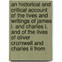 An Historical And Critical Account Of The Lives And Writings Of James I. And Charles I. And Of The Lives Of Oliver Cromwell And Charles Ii From