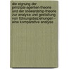 Die Eignung der Prinzipal-Agenten-Theorie und der Stewardship-Theorie zur Analyse und Gestaltung von Führungsbeziehungen - Eine komparative Analyse door Jens Hilgert