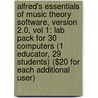 Alfred's Essentials of Music Theory Software, Version 2.0, Vol 1: Lab Pack for 30 Computers (1 Educator, 29 Students) ($20 for Each Additional User) door Morton Manus