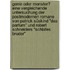 Genie oder Monster? Eine vergleichende Untersuchung der postmodernen Romane von Patrick Süskind "Das Parfum" und Robert Schneiders "Schlafes Bruder"