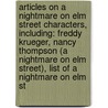 Articles On A Nightmare On Elm Street Characters, Including: Freddy Krueger, Nancy Thompson (A Nightmare On Elm Street), List Of A Nightmare On Elm St door Hephaestus Books