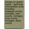 Articles On Grand Rapids " Wyoming Metropolitan Area, Including: Newaygo County, Michigan, Kent County, Michigan, Ionia County, Michigan, Barry County door Hephaestus Books