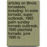 Articles On Illinois Tornadoes, Including: Tri-State Tornado, Super Outbreak, 1965 Palm Sunday Tornado Outbreak, 1990 Plainfield Tornado, June 1990 Lo by Hephaestus Books