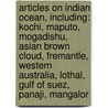 Articles On Indian Ocean, Including: Kochi, Maputo, Mogadishu, Asian Brown Cloud, Fremantle, Western Australia, Lothal, Gulf Of Suez, Panaji, Mangalor door Hephaestus Books