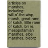 Articles On Marshes, Including: Will-O'-The-Wisp, Marsh, Great Rann Of Kutch, Little Rann Of Kutch, Bri Re, Mesopotamian Marshes, Elbe Marshes, Biebrz by Hephaestus Books