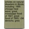 Articles On Natural Disasters In Illinois, Including: 1995 Chicago Heat Wave, Great Mississippi Flood Of 1927, Great Flood Of 1993, I-94 Derecho, Grea door Hephaestus Books