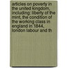 Articles On Poverty In The United Kingdom, Including: Liberty Of The Mint, The Condition Of The Working Class In England In 1844, London Labour And Th door Hephaestus Books