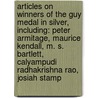 Articles On Winners Of The Guy Medal In Silver, Including: Peter Armitage, Maurice Kendall, M. S. Bartlett, Calyampudi Radhakrishna Rao, Josiah Stamp door Hephaestus Books