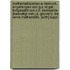 Mathematiscehes W Rterbuch, Angefangen Von G.S. Kl Gel, Fortgesetzt Von C.B. Mollweide (Beendigt Von J.A. Grunert). Die Reine Mathematik. [With] Suppl