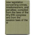New Legislation Concerning Crimes, Misdemeanors, and Penalties: Compiled from the Laws of the Fifty-Fifth Congress and from the Session Laws of the St