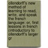 Ollendorff's New Method of Learning to Read, Write, and Speak the French Language: Or, First Lessons in French (Introductory to Ollendorff's Larger Gr