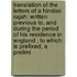 Translation of the Letters of a Hindoo Rajah: Written Previous To, and During the Period of His Residence in England ; to Which Is Prefixed, a Prelimi