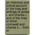 An Historical And Critical Account Of The Lives And Writings Of James I. And Charles I. And Of The Lives Of Oliver Cromwell And Charles Ii...: From Or