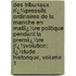 Des Tribunaux Rï¿½Pressifs Ordinaires De La Manche En Matiï¿½Re Politique Pendant La Premiï¿½Re Rï¿½Volution: Ï¿½Tude Historique, Volume 1