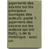 Jugements Des Savans Sur Les Principaux Ouvrages Des Auteurs: Partie 1: Jugemens Des Savans Sur Les Auteurs Qui Ont Traitï¿½ De La Rhetorique : Avec Un