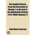 A History of the English Church Volume 7; Overton, J. H. the English Church from the Accession of George I to the End of the Eighteenth Century (1714-1800)