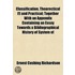 Classification, Theorectical [!] and Practical; Together with an Appendix Containing an Essay Towards a Bibliographical History of System of Classification