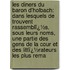 Les Diners Du Baron D'Holbach: Dans Lesquels De Trouvent Rassemblï¿½S, Sous Leurs Noms, Une Partie Des Gens De La Cour Et Des Littï¿½Rateurs Les Plus Rema