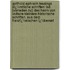 Gotthold Ephraim Lessings Sï¿½Mtliche Schriften: Bd. [Vorreden Zu]: Des Herrn Von Voltaire Kleinere Historische Schriften. Aus Dem Franzï¿½Sischen Ï¿½Berset