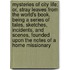Mysteries of City Life; Or, Stray Leaves from the World's Book. Being a Series of Tales, Sketches, Incidents, and Scenes, Founded Upon the Notes of a Home Missionary