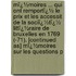 Mï¿½Moires ... Qui Ont Remportï¿½ Le Prix Et Les Accessit De La Sociï¿½Tï¿½ Littï¿½Raire De Bruxelles En 1769 (-71). [Continued As] Mï¿½Moires Sur Les Questions P