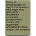 Theory of Pneumatology; In Reply to the Question, What Ought to Be Believed or Disbelieved Concerning Presentiments, Visions, and Apparitions, According to Nature, Reason, and Scripture