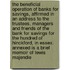 The Beneficial Operation of Banks for Savings, Affirmed in an Address to the Trustees, Managers and Friends of the Bank for Savings for the Hundred of Hinckford, in Essex. Annexed Is a Brief Memoir of Lewis Majendie