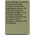Select Academic Speaker; Containing a Large Number of New and Appropriate Pieces, for Prose Declamation, Poetical Recitation, and Dramatic Readings. Carefully Selected from the Best Authors, American, English, and Continental