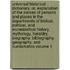 Universal Historical Dictionary, Or, Explanation of the Names of Persons and Places in the Departments of Biblical, Political, and Ecclesiastical History, Mythology, Heraldry, Biography, Bibliography, Geography, and Numismatics Volume 1