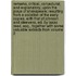 Remarks, Critical, Conjectural, and Explanatory, Upon the Plays of Shakspeare; Resulting from a Collation of the Early Copies, with That of Johnson and Steevens, Ed. by Isaac Reed, Esq., Together with Some Valuable Extracts from Volume 2