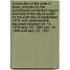 Constitution of the State of Texas; Adopted by the Constitional Convention Begun and Held at the City of Austin on the Sixth Day of September, 1875. with Amendments Declared Adopted Oct. 14, 1879 Sept. 25, 1883 Dec. 19, 1890 and Sept. 22, 1891