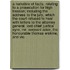 A Narrative of Facts, Relating to a Prosecution for High Treason; Including the Address to the Jury, Which the Court Refused to Hear with Letters to the Attorney General, Lord Chief Justice Eyre, Mr. Serjeant Adair, the Honourable Thomas Erskine, and Vic