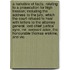 A Narrative of Facts, Relating to a Prosecution for High Treason; Including the Address to the Jury, Which the Court Refused to Hear with Letters to the Attorney General, Lord Chief Justice Eyre, Mr. Serjeant Adair, the Honourable Thomas Erskine, and Vic