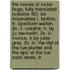 The Novels Of Victor Hugo, Fully Translated (volume 16); Les Miserables I. Fantine, Tr. Bywilliam Walton. 2v. Ii. Cosette, Tr. By J.c.beckwith. 2v. Iii. Marius, Tr.by Jules Gray. 2v. Iv. The Idyl Of The Rue Plumet And The Epic Of The Rue Saint-denis, Tr.