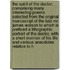 The Spirit of the Doctor; Comprising Many Interesting Poems Selected from the Original Manuscript of the Late Mr. James Watson to Which Is Prefixed a Lithographic Portrait of the Doctor, with a Short Memoir of His Life and Various Anecdotes Relative to H