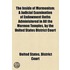 The Inside of Mormonism; A Judicial Examination of Endowment Oaths Administered in All the Mormon Temples, by the United States District Court for the Third Judicial District of Utah, to Determine Whether Membership in the Mormon Church Is Consistent with