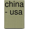 China - Usa by Zhang Liping