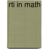 Rti in Math door Wim Bender