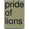 Pride of Lions door Suzanne Barclay