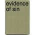 Evidence of Sin