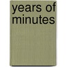 Years of Minutes door Andy Rooney