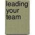 Leading Your Team