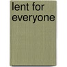 Lent for Everyone door N.T.T. Wright