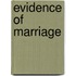 Evidence of Marriage