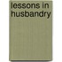 Lessons in Husbandry